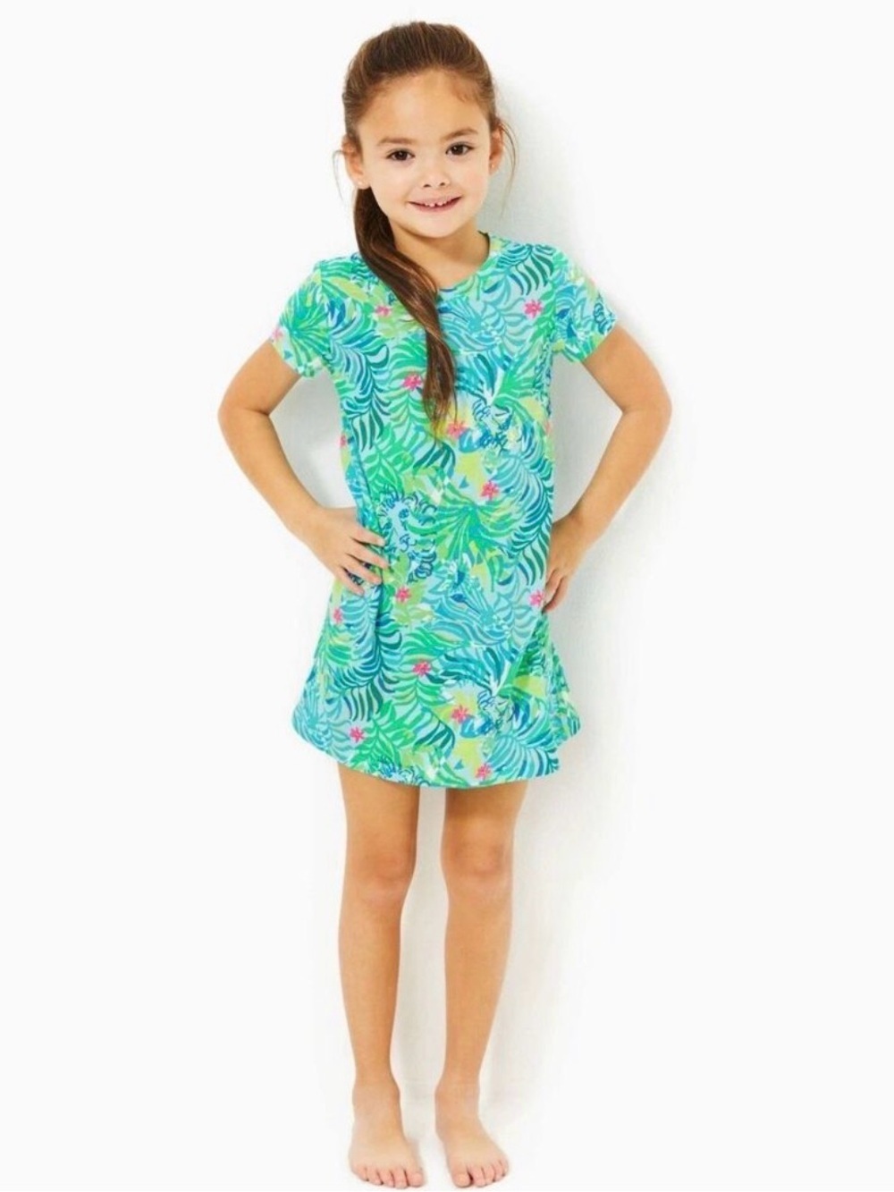 Lilly Pulitzer Mini Cody dress in Multi Via Parigi size XL (12-14) NWOT